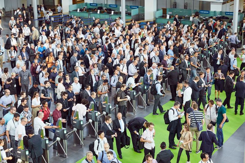 LASER 2019 (above) was very busy; social distancing may be required next year.