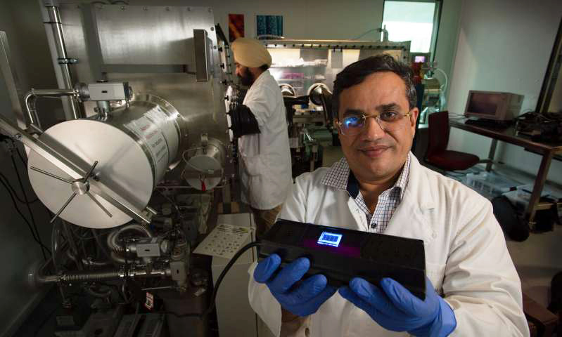 Hair today: Associate Professor Prashant Sonar and Amandeep Singh Pannu. 