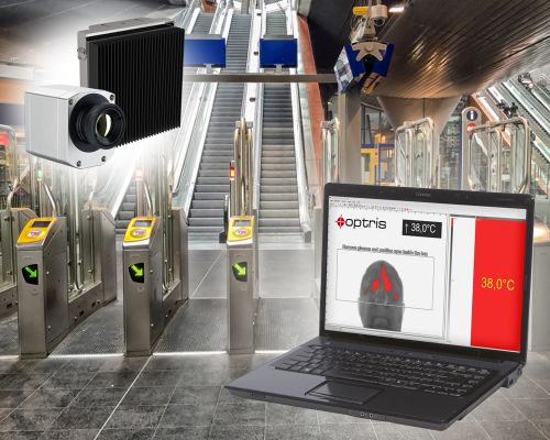 Optris has launched a walk-by temperature-monitoring system.