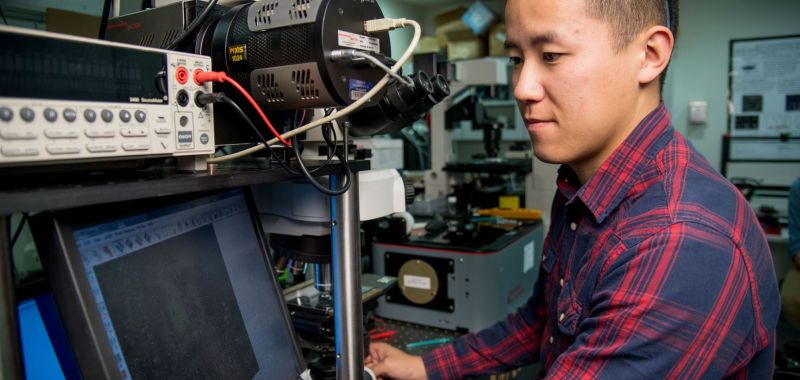 Heyou Zhang: “Nanofabrication provides route to novel nanoscale structures.” 