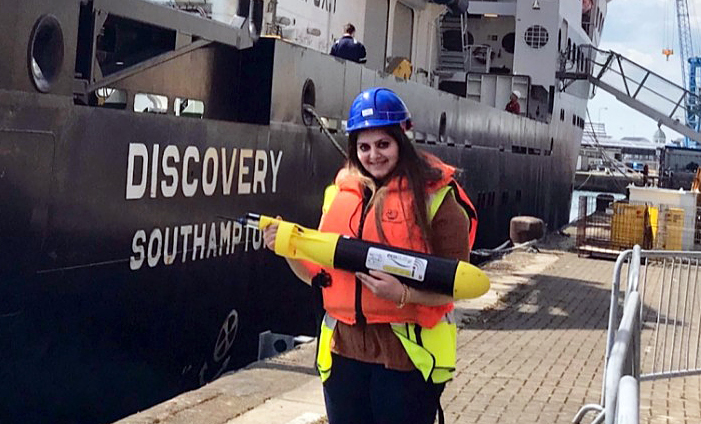 Testing the water: ORC's Dr. Rand Ismaeel. 