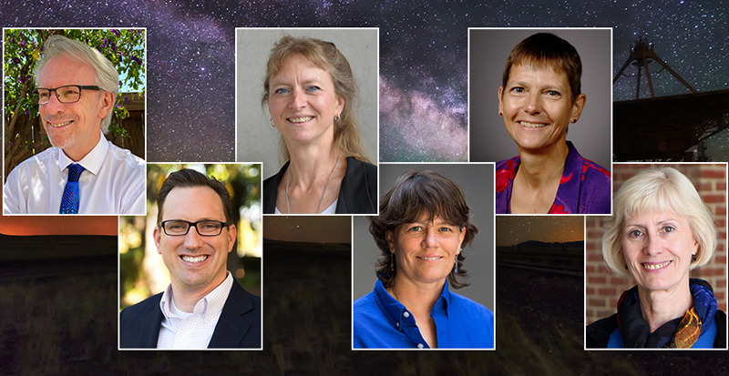 From left to right: Kress, Mulliner, Houbertz, Simpson, Krupinski, and Myers.