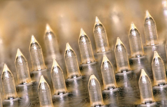 Photodynamic progress: painless 400-750 µm needles can reach deep lesions.