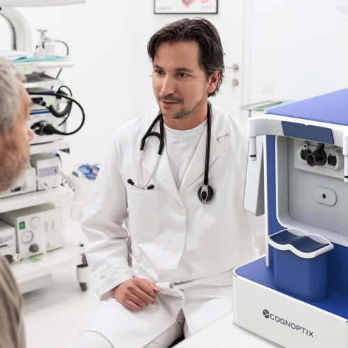 Laser fluorescence for Alzheimer's diagnosis