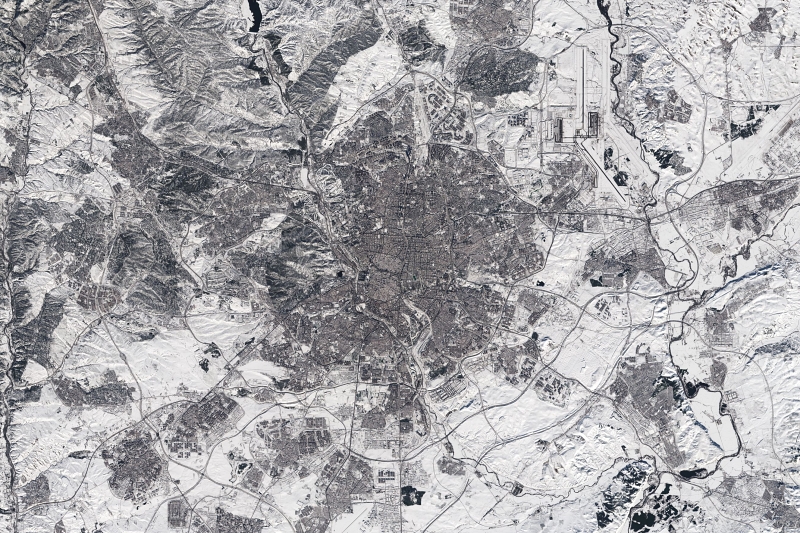 Snowy Madrid: captured by Teledyne e2v image sensors Snowy Madrid: captured by Teledyne e2v image sensors