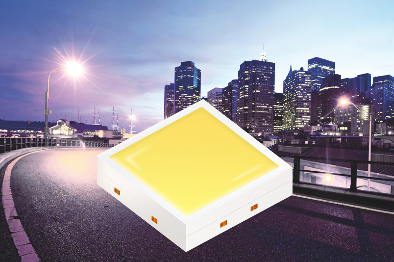Compact high-power LED Osconiq C 2424 from Osram Opto Semiconductors. Compact high-power LED Osconiq C 2424 from Osram Opto Semiconductors.