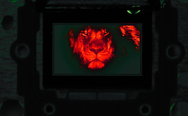 Porotech’s microdisplay is based on native red indium gallium nitride.