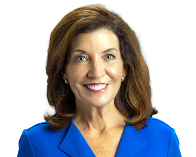 Governor Kathy Hochul.