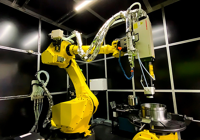 Versatile: external view of the laser thermal processing equipment.