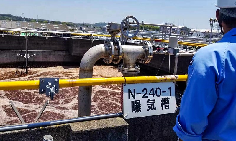 Aeration blower wastewater treatment