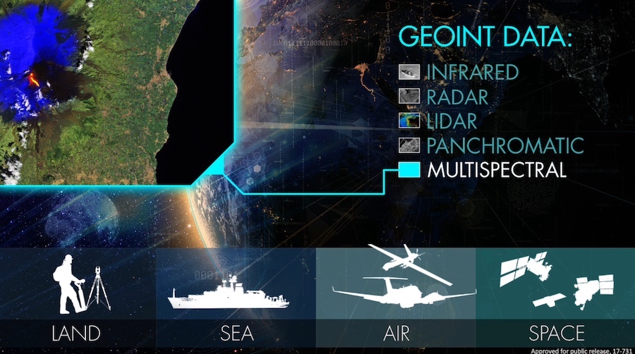 GEOINT gathered from many sources