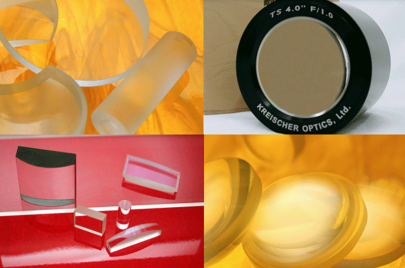 Kreischer manufactures complex optical components for diverse markets.