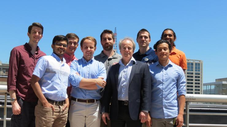 Georgia Tech's Prof. Stephen E. Ralph and his research team.
