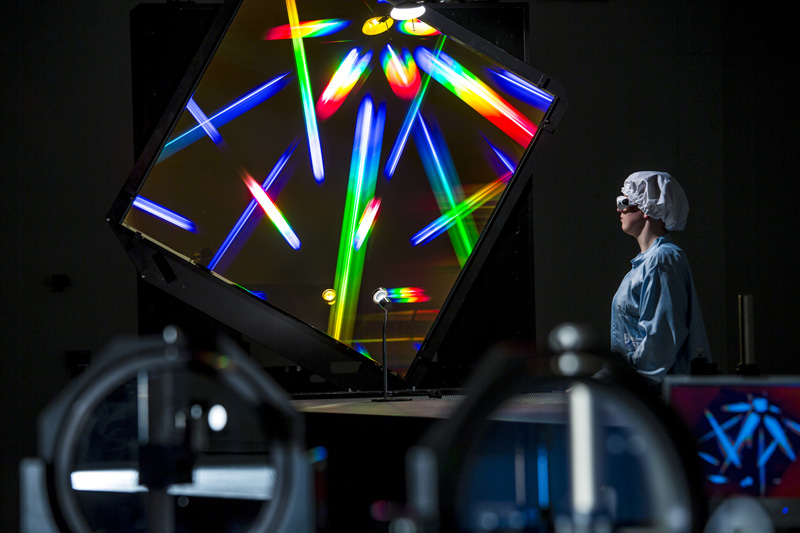 AMOLF’s Interference lithography laboratory.