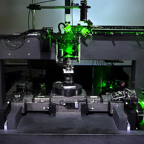 Laser device manufacturing facility developed at the University of South Australia.