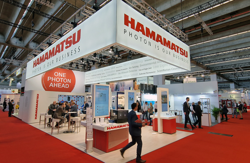 Hamamatsu at Optatec. 