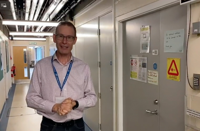 Professor Derryck Reid, head of the Ultrafast Optics Group.