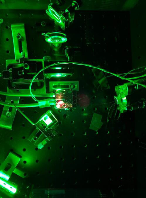 “Planet-finding laser” powered by the equivalent of $8 pointer.