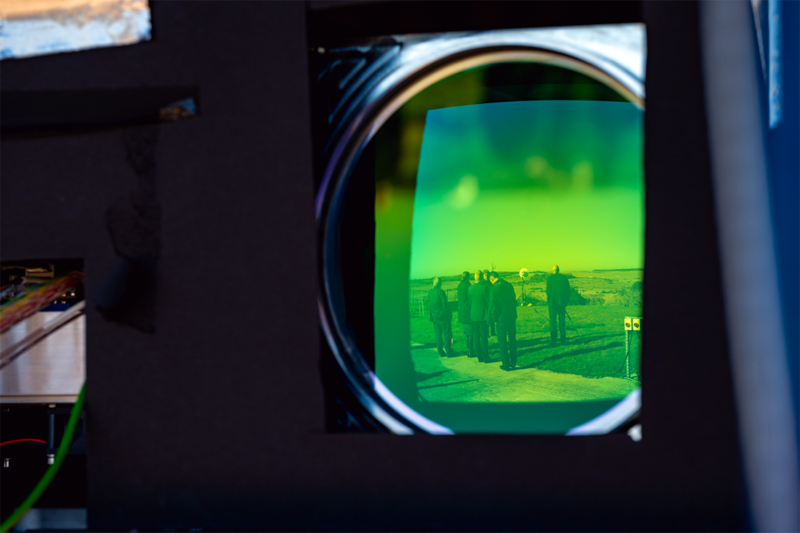 Testing of the DragonFire system took place on Dstl’s Porton Down Range.