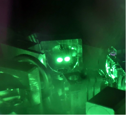 Mirror image: spatially separated cavity modes.