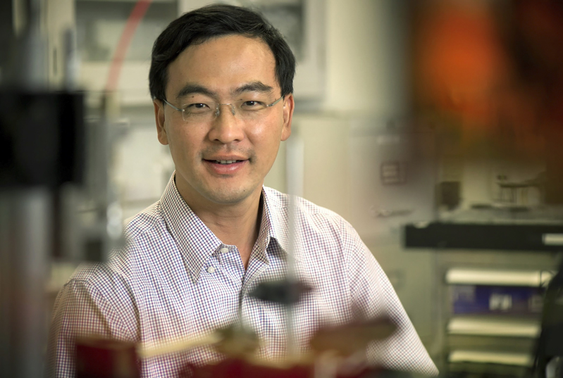 Weidong Zhou, UTA professor in the Department of Electrical Engineering.