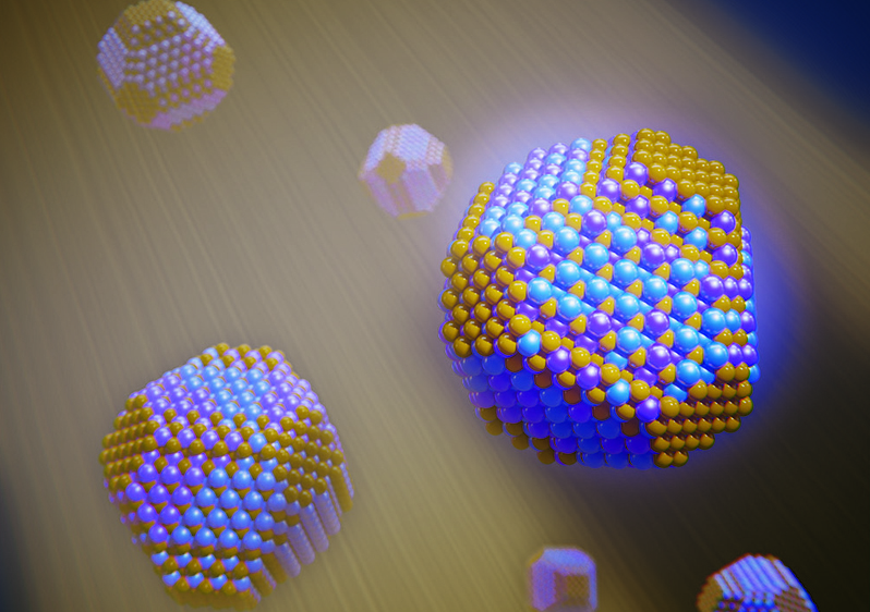 Homogenous cation distribution achieved in the AgBiS2 nanocrystals.