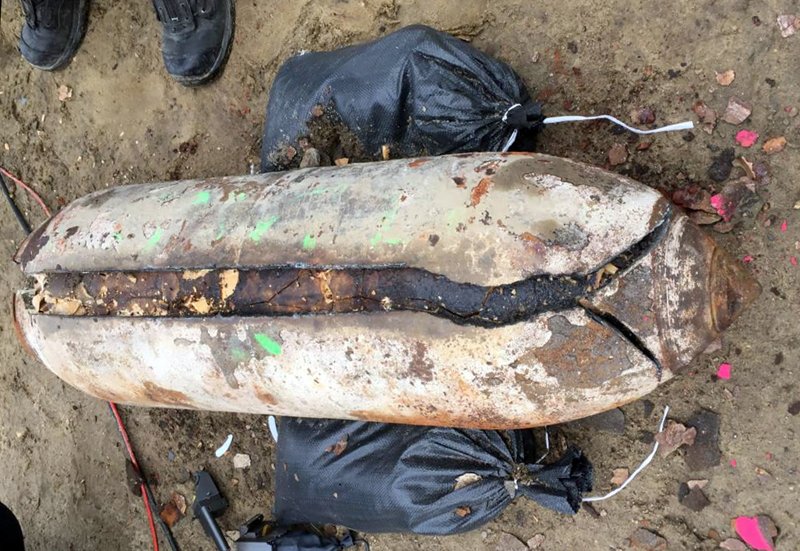 LZH previously developed a method for defusing ordnance on land.