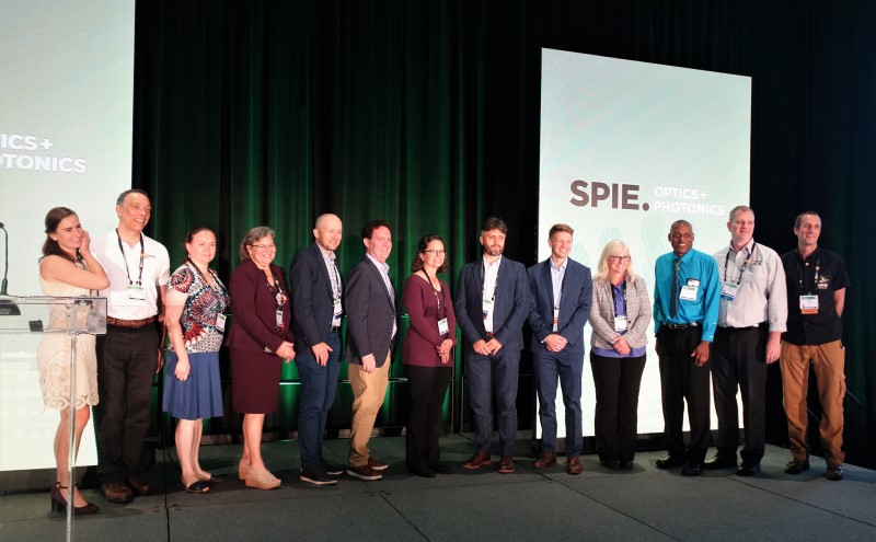 Star players: a contingent of the JWST team attended Optics + Photonics.