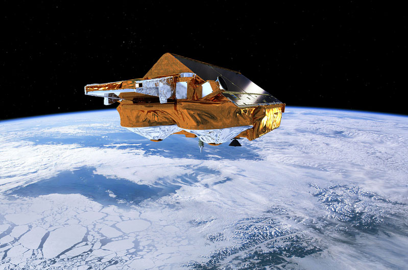 Ice work: ESA’s Earth Explorer CryoSat mission. Ice work: ESA’s Earth Explorer CryoSat mission.