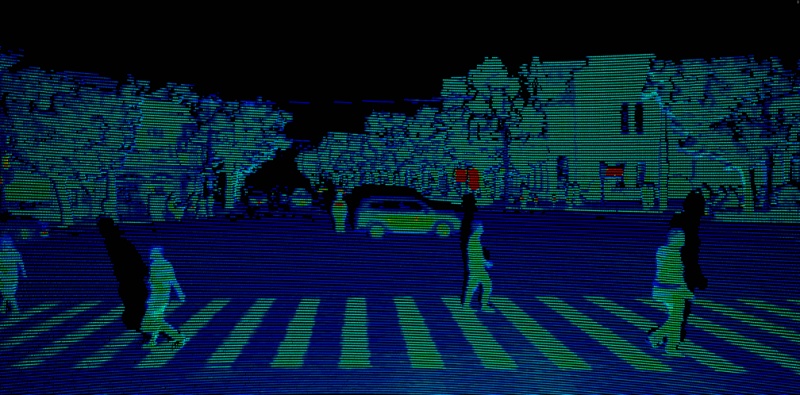 AT128 point cloud