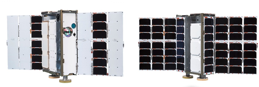 In orbit: 6U cubesats