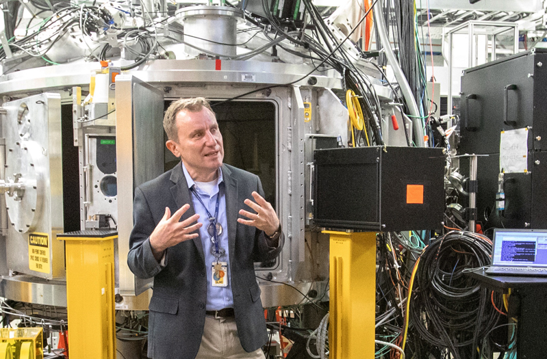 Mike Dunne, director of LCLS, at Stanford.