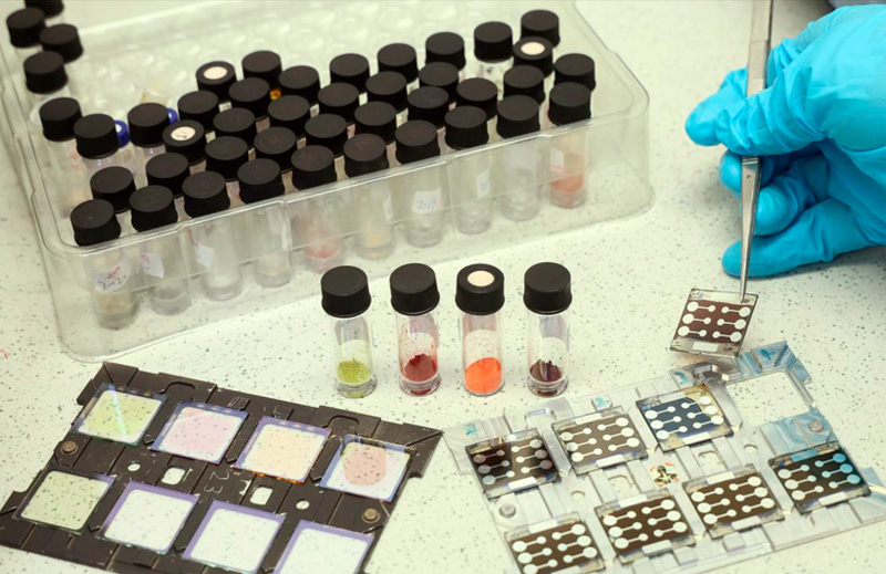 AI helping KIT researchers develop more efficient solar cells.