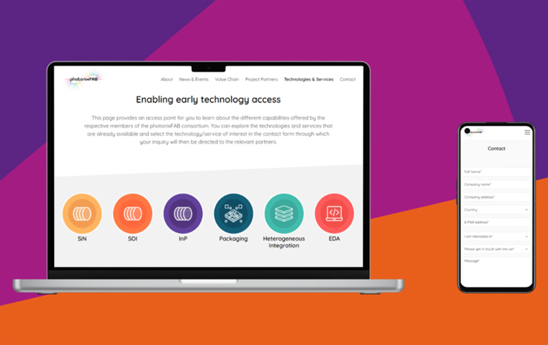 photonixFAB’s customer portal to enable “early technology access”.