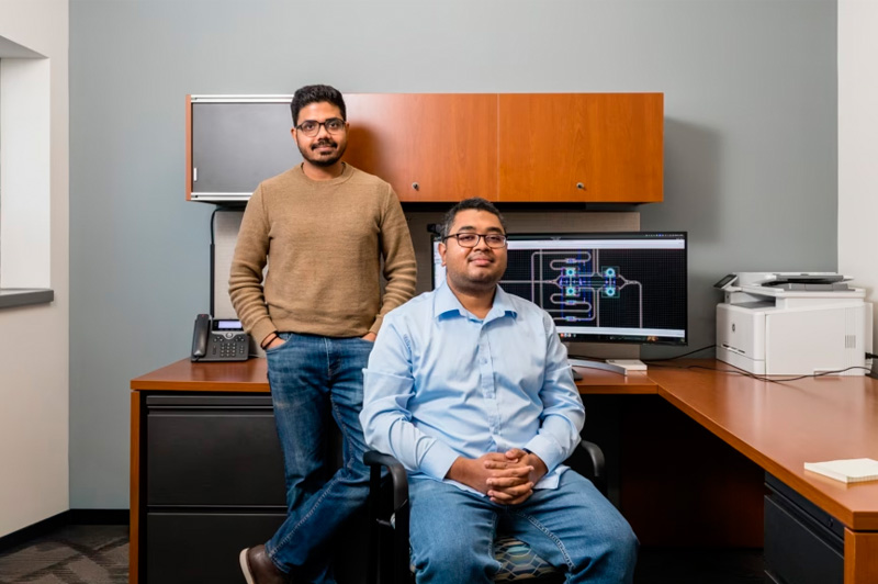 Akhilesh Jaiswal (left) and Md Abdullah-Al Kaiser.