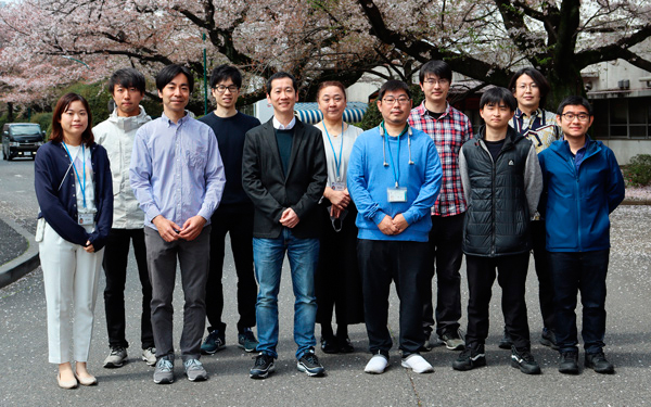 The RIKEN team. Click for info. The RIKEN team. Click for info.