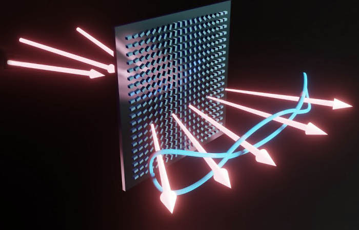 Generating multiphoton entanglement with a tiny metasurface.