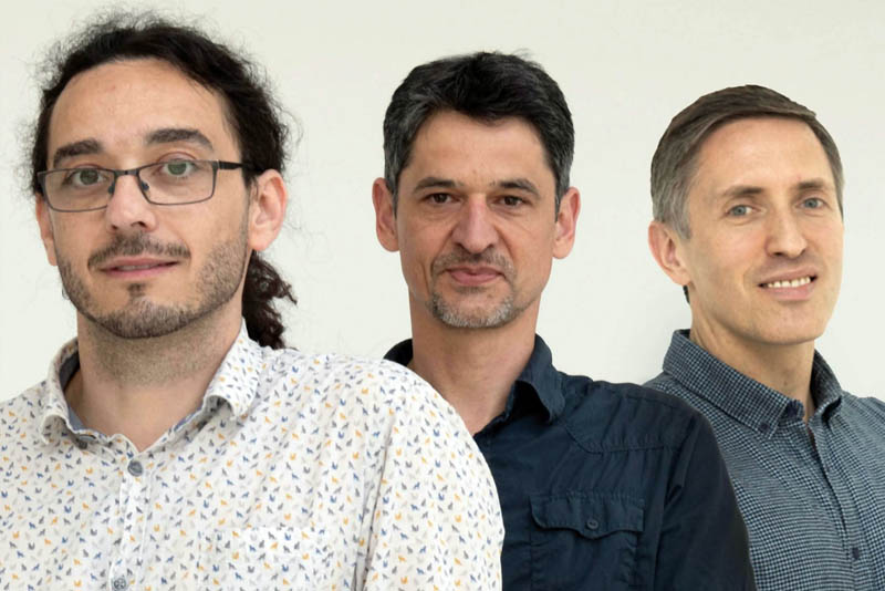 MPL team: Dr. Francesco Tani, Christof Helfrich, and Dr. Michael Frosz.