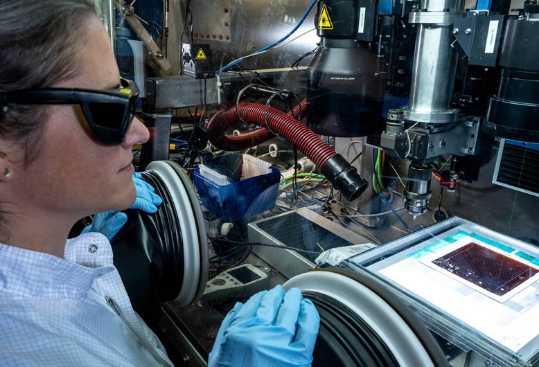 New production methods for perovskite solar cells.