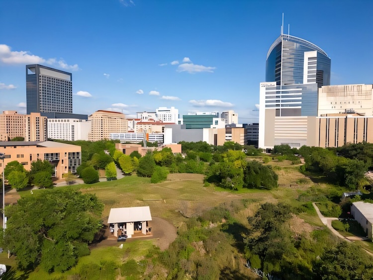 Down to earth: Rice University grounds