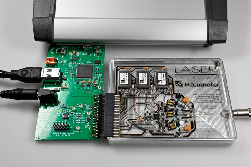Demonstration unit created in the QuantumCascade project. 