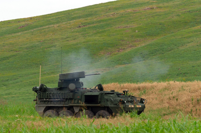 Countering aerial threats: a live-fire exercise at Fort Sill.