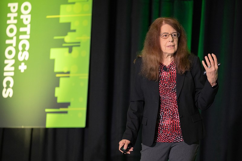 Ruth Shinar delivers her plenary talk.