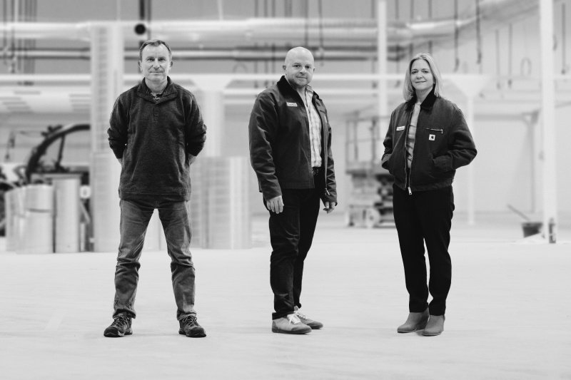 Inertia co-founders Dunne, Lawson, and Kritcher