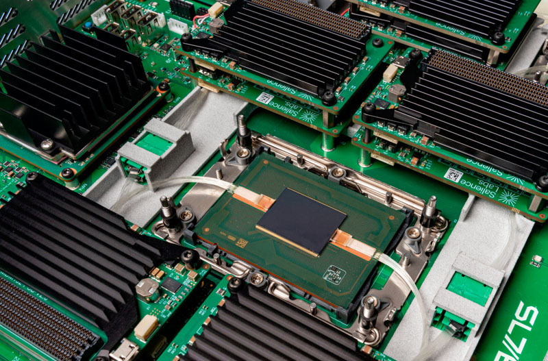 Salience Labs: 32-port all-optical SiPh switch.