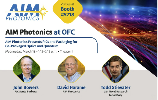 AIM Photonics at OFC 2026.