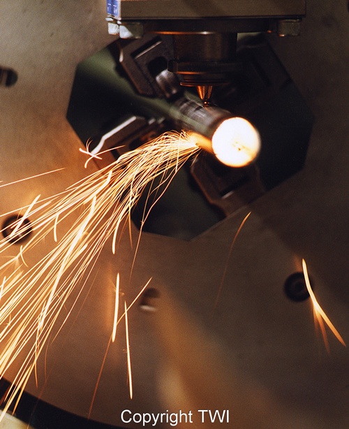 TWI laser cutting