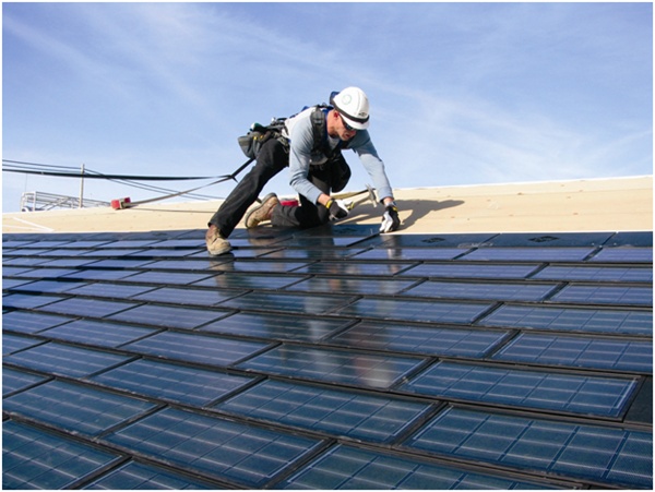 Dow's POWERHOUSE solar shingle