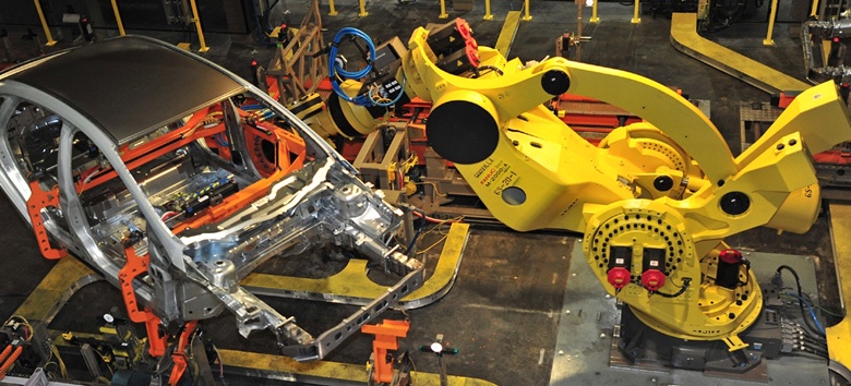 Lasers on the assembly line