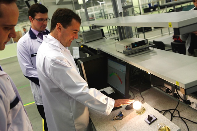 Switched on to SSL: Dmitry Medvedev